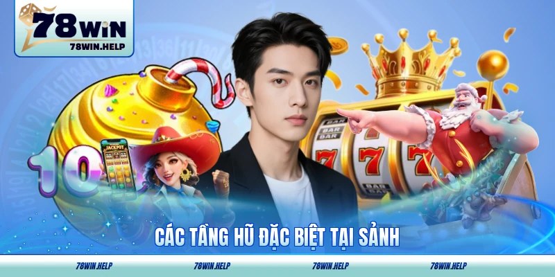 Các tầng hũ đặc biệt tại sảnh